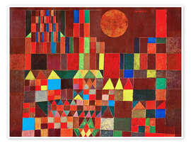 Wall art print Castle and Sun - Paul Klee