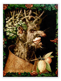 Wall art print Winter, 1573 - Giuseppe Arcimboldo