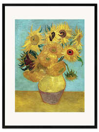 Framed art print Sunflowers - Vincent van Gogh