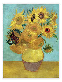 Wall art print Sunflowers - Vincent van Gogh