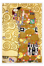 Wall art print The tree of life (fulfilment) - Gustav Klimt