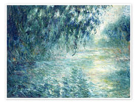 Wall art print Morning on the Seine - Claude Monet