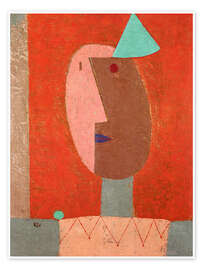 Wall art print Clown - Paul Klee