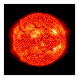 Wall art print The sun with its corona - NASA