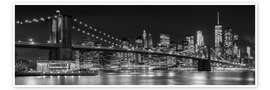 Poster New York City Skyline - Melanie Viola