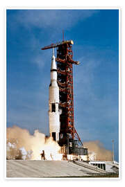 Wall art print Apollo 11 taking off from Kennedy Space Center - NASA
