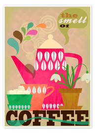 Poster The smell of coffee - Taika Tori