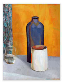 Wall art print Still Life with a Blue Bottle - Roger Fry
