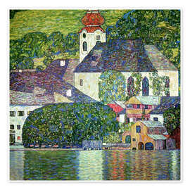 Wall art print Church in Unterach, Attersee - Gustav Klimt
