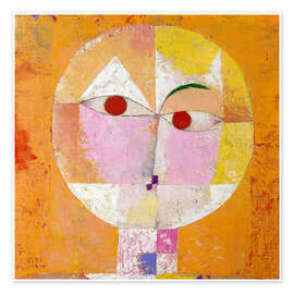 Wall art print Senecio (Baldgreis) - Paul Klee