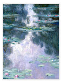 Wall art print Water Lilies, 1907 - Claude Monet