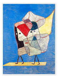 Wall art print Twins - Paul Klee