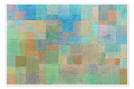 Wall art print Polyphony - Paul Klee
