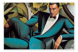 Wall art print Portrait of the Marquis d'Afflitto - Tamara de Lempicka