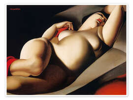 Wall art print La belle Rafaela - Tamara de Lempicka