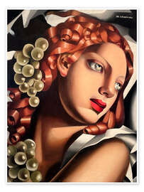 Wall art print L'Éclat - Tamara de Lempicka
