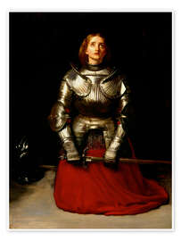 Wall art print Joan of Arc - Sir John Everett Millais