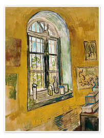 Wall art print Window in the Studio - Vincent van Gogh