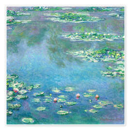 Wall art print Water Lilies, 1906 - Claude Monet