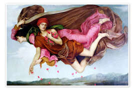Poster Night and Sleep - Evelyn De Morgan