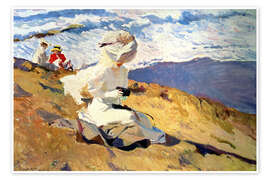 Wall art print Capturing the moment - Joaquín Sorolla y Bastida