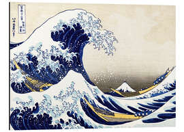 Aluminium print The Great Wave off Kanagawa II - Katsushika Hokusai