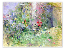 Wall art print The Garden at Bougival - Berthe Morisot