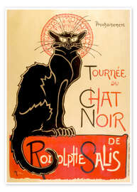 Wall art print Le Chat Noir - Théophile-Alexandre Steinlen