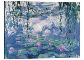 Aluminium print Water Lilies - Claude Monet
