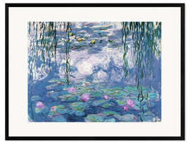 Framed art print Water Lilies - Claude Monet