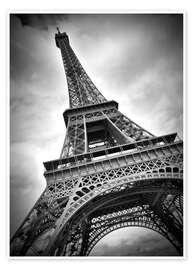 Poster Eiffel Tower, PARIS III - Melanie Viola