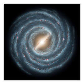 Wall art print A look at the Milky Way - NASA