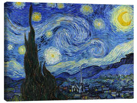 Canvas print Starry Night - Vincent van Gogh
