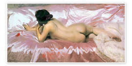 Wall art print Nude woman - Joaquín Sorolla y Bastida