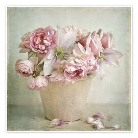 Wall art print Summer memories - Lizzy Pe