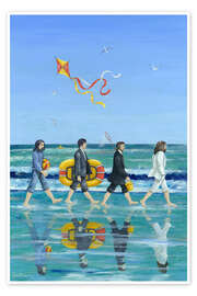 Wall art print Abbey Road Beach - Peter Adderley