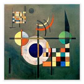 Wall art print Counterweights - Wassily Kandinsky