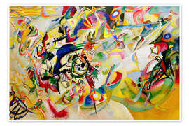 Wall art print Composition VII - Wassily Kandinsky