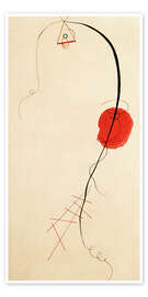 Wall art print Line - Wassily Kandinsky