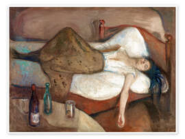 Wall art print The day after - Edvard Munch