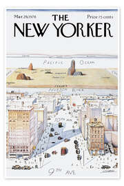 Poster The New Yorker - Steinberg
