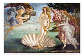 Wall art print The Birth of Venus - Sandro Botticelli