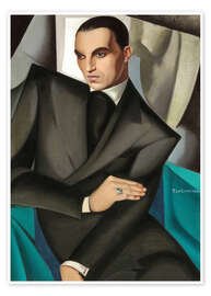 Wall art print Marquis Sommi - Tamara de Lempicka