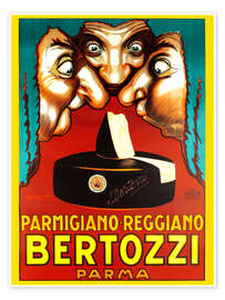 Wall art print Bertozzi - Achille Lucien Mauzan