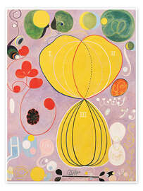 Wall art print The Ten Largest, No. 7, Adulthood - Hilma af Klint