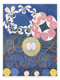 Wall art print The Ten Largest, No. 1, Childhood - Hilma af Klint