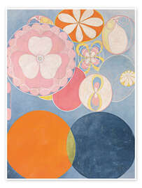 Wall art print The Ten Largest, No. 2, Childhood - Hilma af Klint