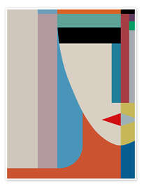 Wall art print Absolute face - THE USUAL DESIGNERS