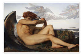 Wall art print Fallen angel - Alexandre Cabanel