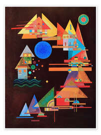 Wall art print Peaks in the Bow - Wassily Kandinsky